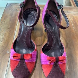 Via Spiga Suede Heels